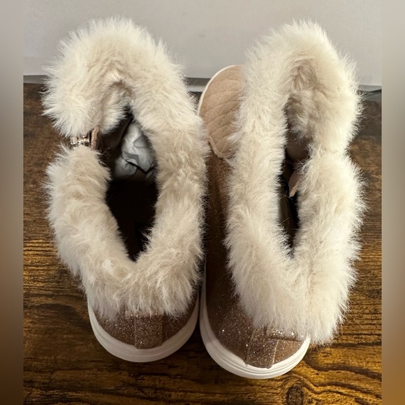 Miss Dynasty Little/Big Girls Millie Blush Flat Heel Boots NWT Various Sizes - Picture 5 of 8